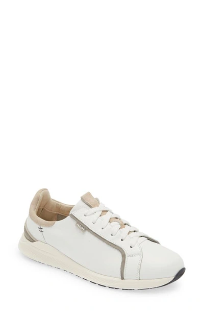 Naot Admiral Trainer In White/ Grey/ Stone