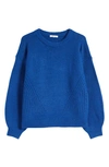 Madewell Wedge Sweater In Noble Blue