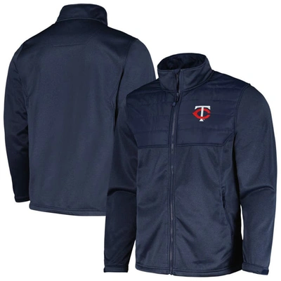 Dunbrooke Heather Navy Minnesota Twins Explorer Full-zip Jacket