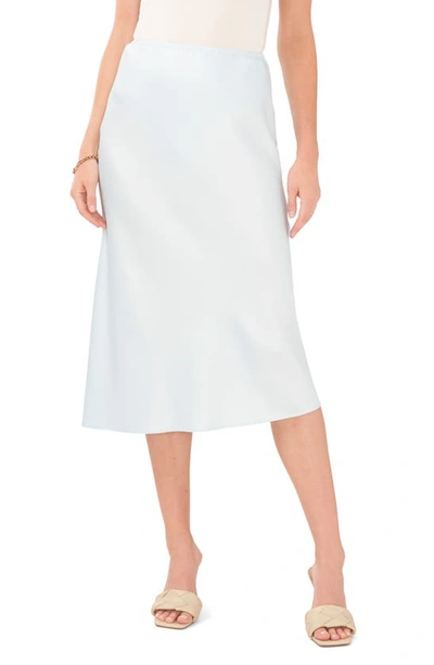 Vince Camuto Midi Slip Skirt In Sea Breeze