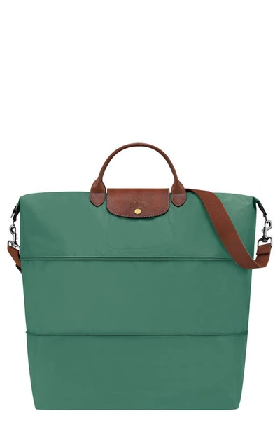Longchamp Le Pliage 21-inch Expandable Travel Bag In Sage