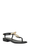 Guess Jiarella Ankle Strap Sandal In Black