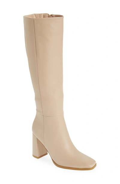 Billini Rudy Knee High Boot In Biscuit