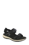 Sas Embark Sandal In Black Ash