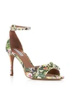 Tabitha Simmons Women's Mimmi Floral Print Leather High-heel Sandals In Tropical Floral