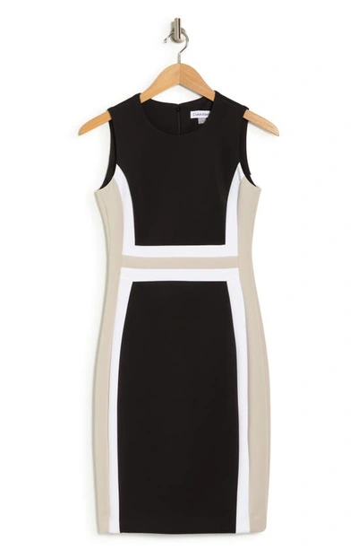 black and white dress calvin klein Short Dress Sochi-Midi by Velvi main image 0