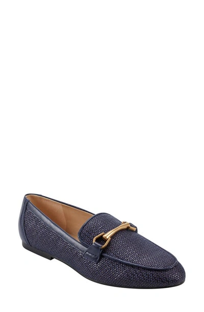 Marc Fisher Ltd Bleek Loafer In Dark Blue