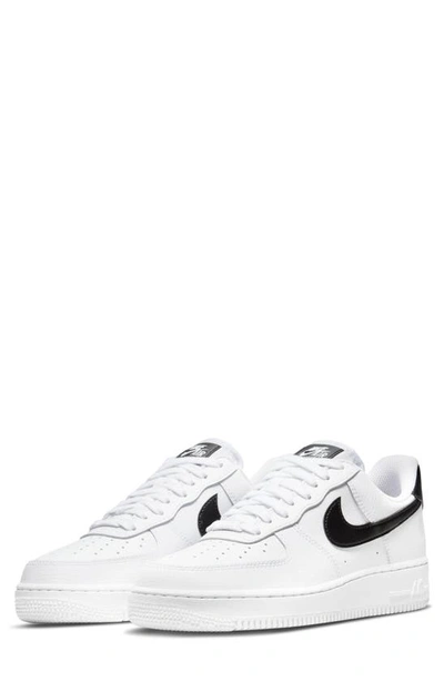 Nike Air Force 1 '07 Basketball Sneaker In White/ Black/ White/ White