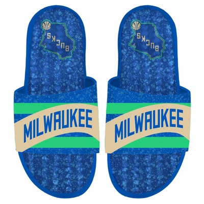 Islide Royal Milwaukee Bucks 2023/24 City Edition Gel Slide Sandals