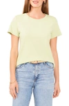 Vince Camuto Short Sleeve T-shirt In Foam Green