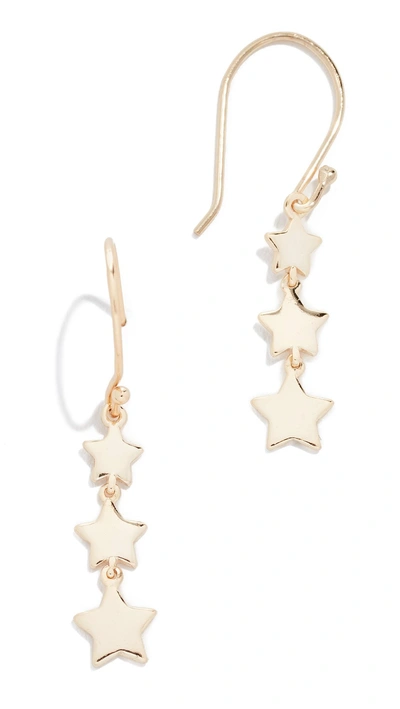Kindred Emme Earrings In Yellow Gold