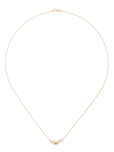Lizzie Mandler Fine Jewelry 18kt Yellow Gold Og Links Diamond Chain Necklace