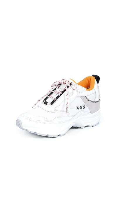 Suecomma Bonnie Colorblock Sneakers In White/white