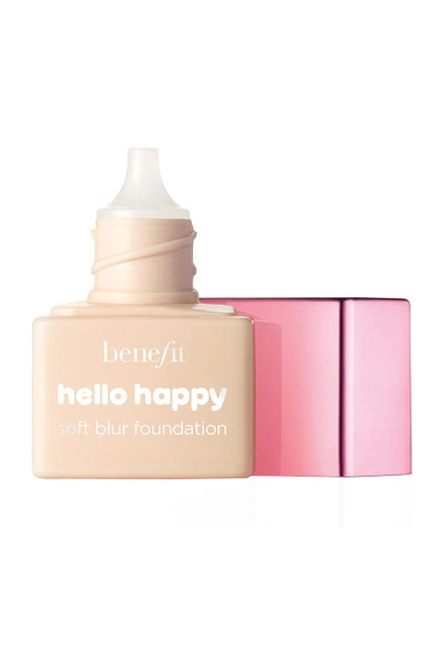 Benefit Cosmetics Mini Hello Happy Soft Blur Foundation In 02