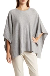 Vince Wool & Cashmere Blend Knit Topper In Gray