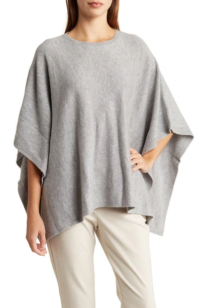 Vince Wool & Cashmere Blend Knit Topper In Gray