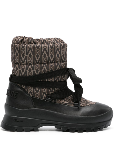 Mackage Brown Conquer Ankle-high Winter Boots
