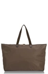 Tumi Voyageur Just In Case Packable Nylon Tote - Brown In Mink