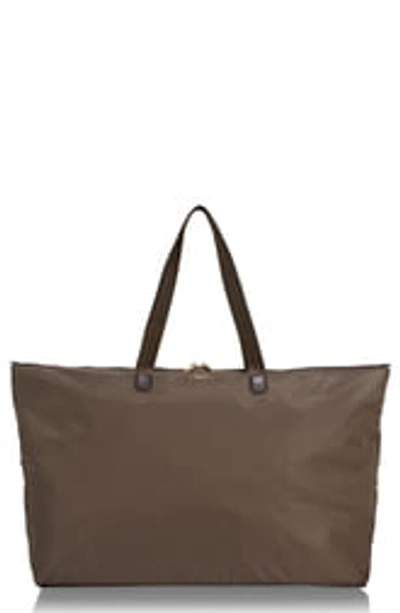 Tumi Voyageur Just In Case Packable Nylon Tote - Brown In Mink