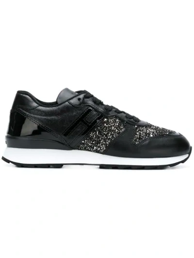 Hogan R261 Runner Sneakers - Black