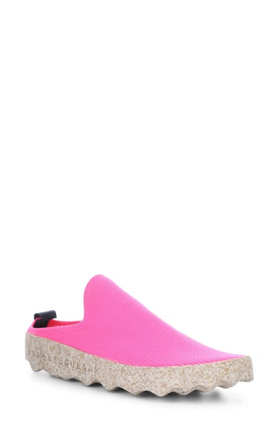 Asportuguesas By Fly London Clog In Pink/ Milky