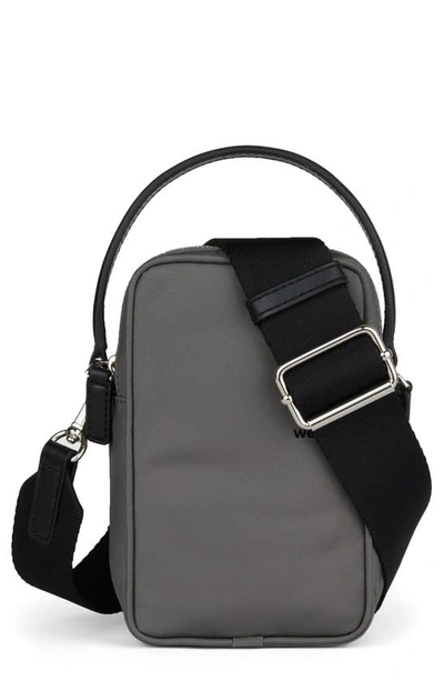 We-ar4 The Souvenir Crossbody Bag In Steel Black