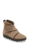 Asportuguesas By Fly London Case Bootie In Taupe Fabric