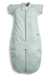 Ergopouch 1.0 Tog Organic Cotton Convertible Sleep Suit Bag In Sage