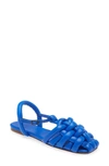 Hereu Cabersa Slingback Fisherman Sandal In Cobalt Blue
