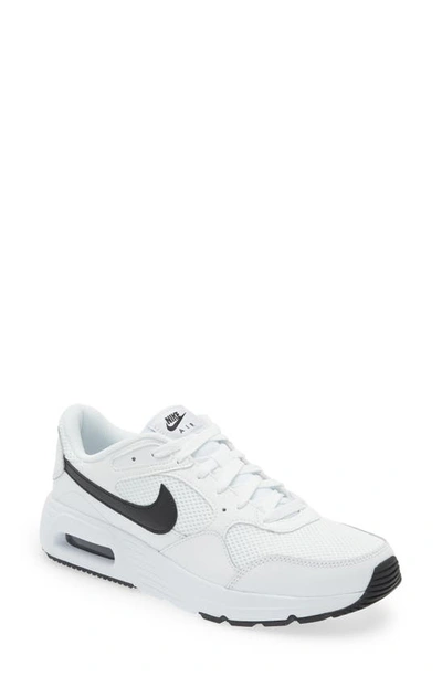 Nike Air Max Sc Sneaker In White/black