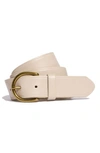 Madewell Medium Perfect Leather Belt In Harvest Moon