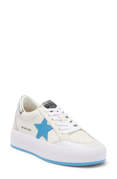 Vintage Havana Ream Platform Low Top Sneaker In Blue Multi