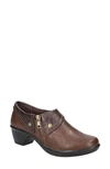 Easy Street Darcy Bootie In Tan/ Brown Croco