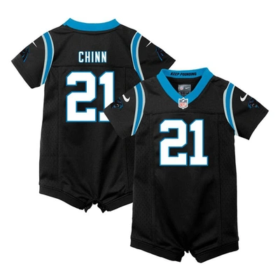 Nike Babies' Newborn  Jeremy Chinn Black Carolina Panthers Romper Game Jersey