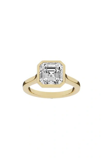 Jennifer Fisher Asscher Lab Created Diamond Solitaire Ring In 18k Yellow Gold