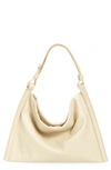 Proenza Schouler White Label Minetta Leather Shoulder Bag In Ivory