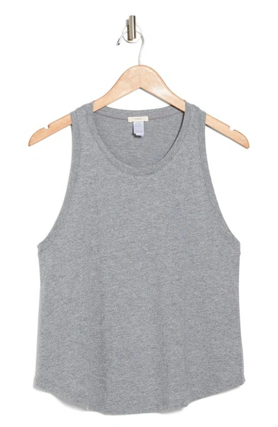 Eberjey Heather Day Tank In Heather Grey