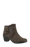 Easy Street Dawnta Side Zip Boot In Smoke Matte