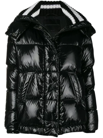 Ermanno Scervino Down Jacket In Black