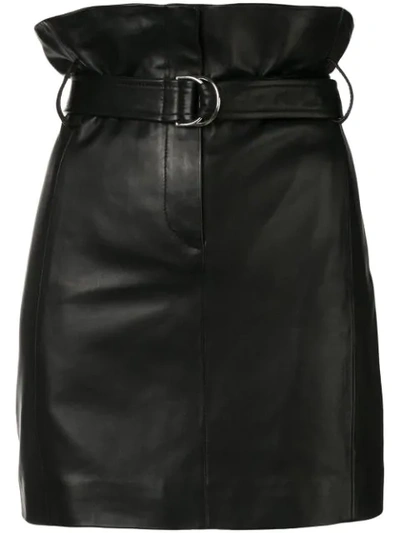 Iro Belted High Waist Skirt - Black