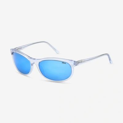 Revo Vintage Wrap Crystal & H2o Heritage Blue Wrap Sunglasses Re118009h20