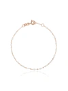 Gigi Clozeau 18kt Rose Gold Classic Gigi White Beaded Bracelet