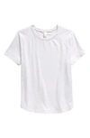 Zella Girl Kids' Energy Soft Tech T-shirt In White