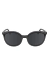 Longchamp 50mm Round Sunglasses In Gray