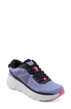 Easy Spirit X Denise Austin Mel Sneaker In Purple,black Multi