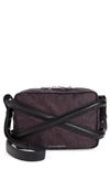 Alexander Mcqueen The Harness Textile & Faux Leather Camera Bag In Black