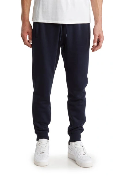 90 Degree By Reflex Brushed Fleece Joggers In Sky Captain