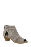 Easy Street Carrigan Cutout Bootie In Grey