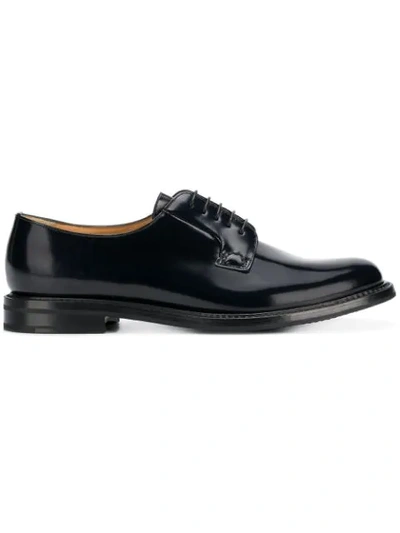 Church's Black Shannon Leather Derby Shoes