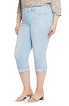 Nydj Marilyn Cuffed Capri Jeans In Brightside
